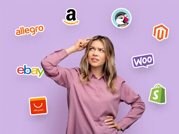 Comparación de marketplaces y tiendas online.