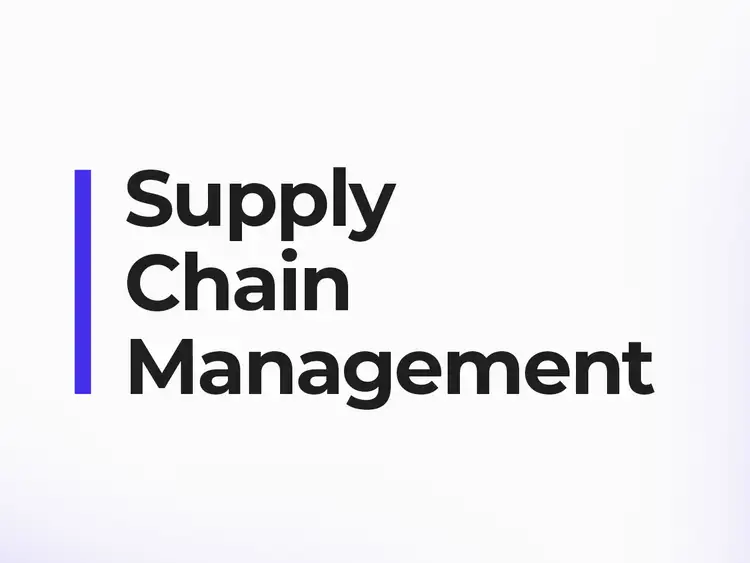 SCM son las siglas de supply chain management, o gestión de la cadena de suministro.