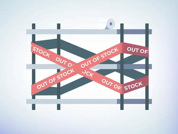 stockouts can cost a lot to an ecommerce business, avoid empty shelves