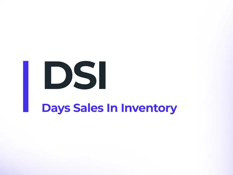 dsi (days sales in inventory) is a key ecommerce metric for profitability and efficiency