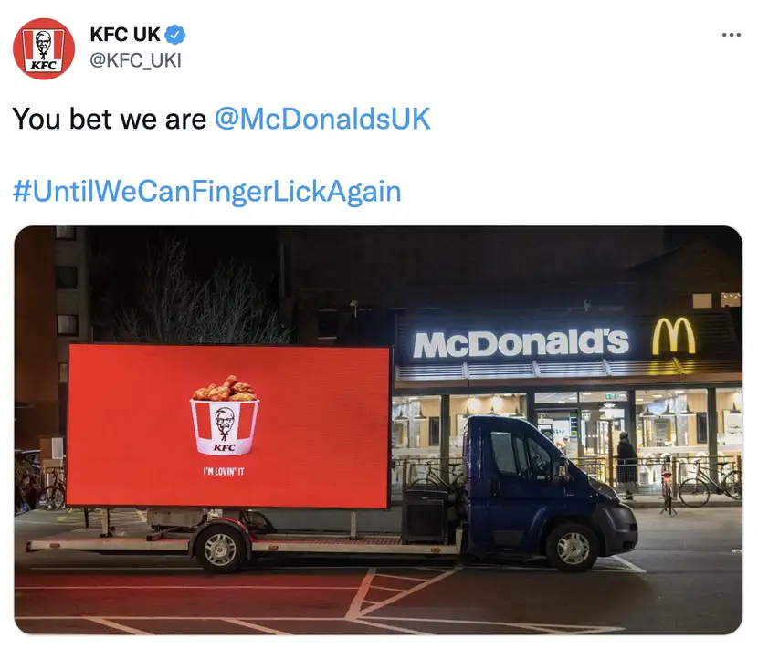Campaña de eslóganes de KFC