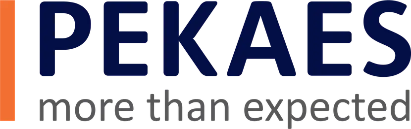 logo firmy transportowej pekaes