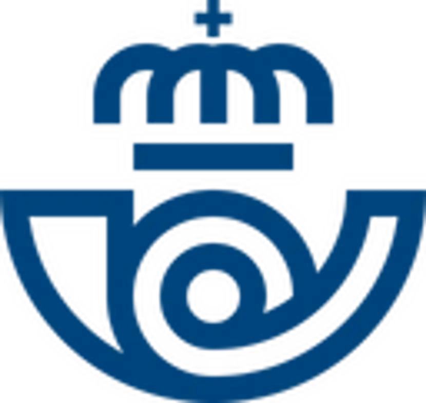 Logo de la empresa de transporte Correos.