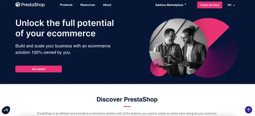 prestashop platform for online stores