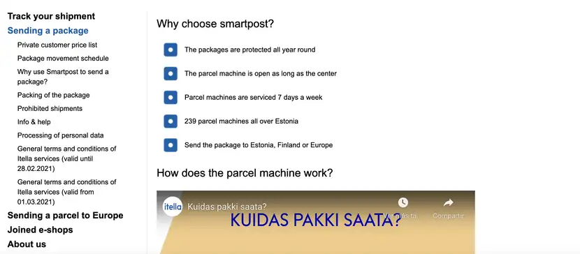smartpost interface