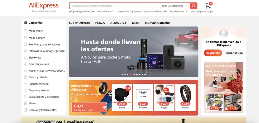 aliexpress marketplace españa