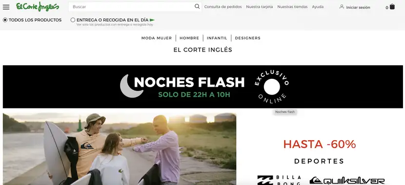 el corte inglés marketplace españa