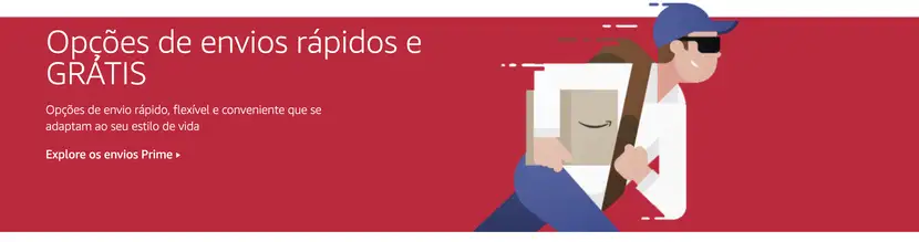 plano de subscrição amazon prime 