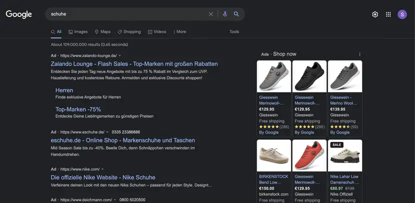 Google Ads im eCommerce Marketing
