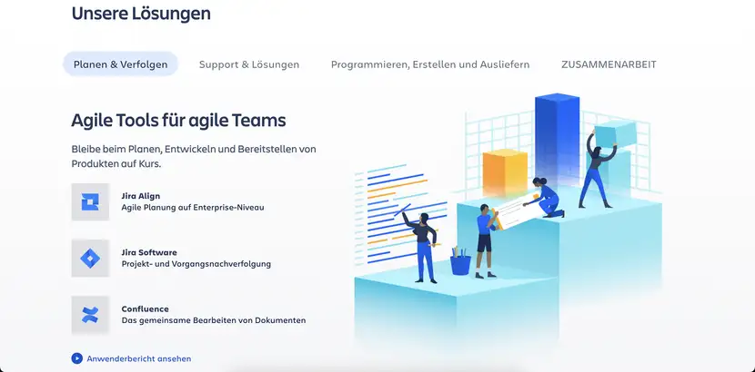 atlassian ist ein Tool für das Aufgabenmanagement und die Kommunikation zwischen dem Kundenservice und anderen Abteilungen.