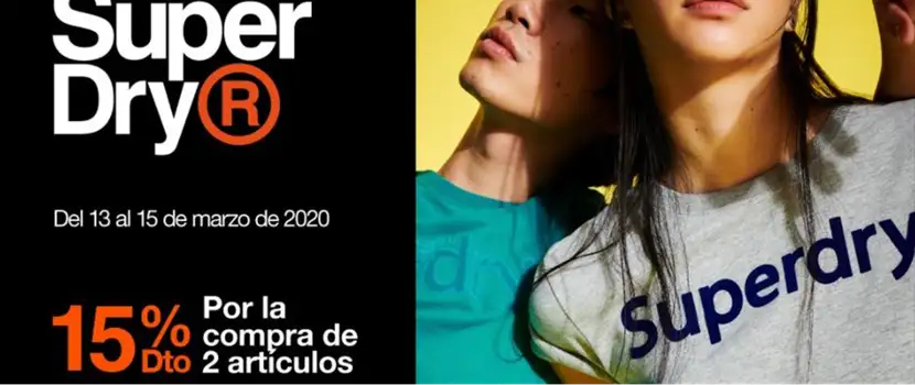 Tipo de descuento por cantidad de Super Dry.