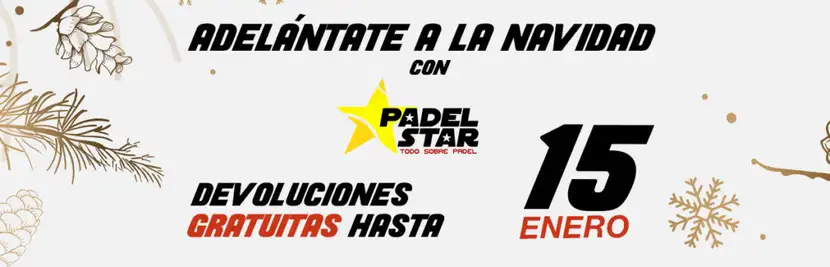 Oferta en devoluciones de la empresa Padel Star.