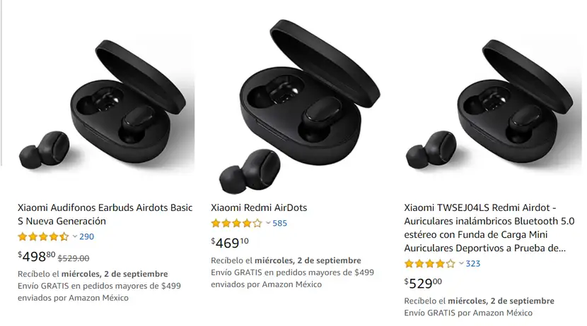 Valor relativo de los productos de Xiamoñ.
