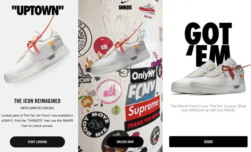 Proyecto m-Commerce de la marca Nike.