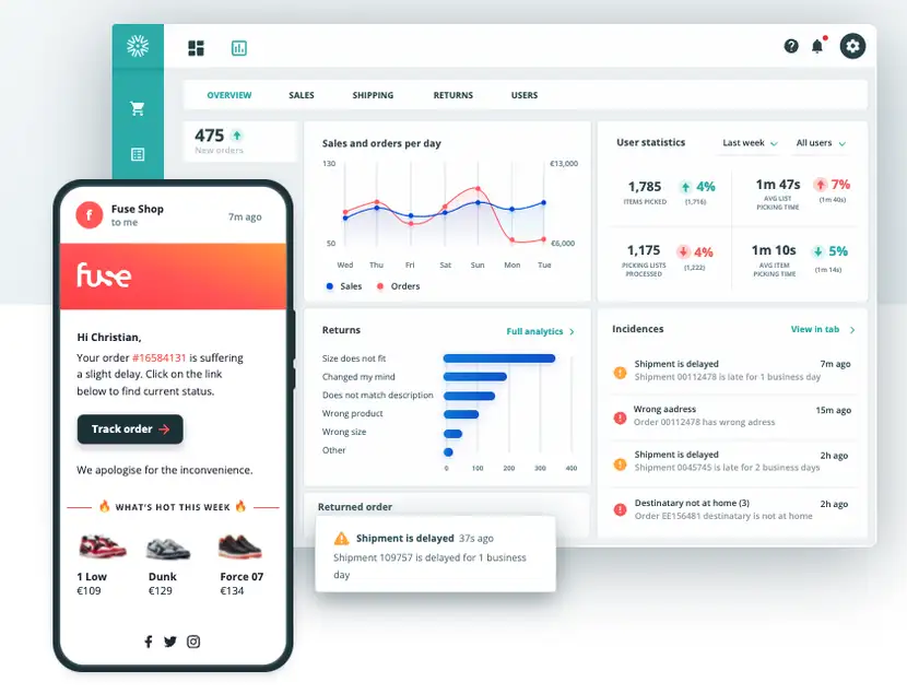 Interface Outvio
