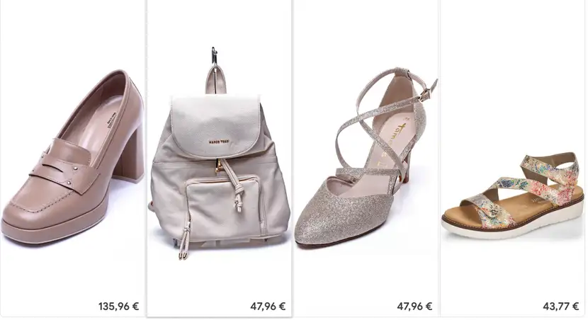 Banner web de una tienda online de moda.