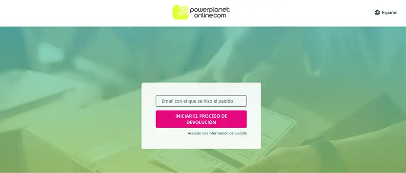 Cambios y devoluciones de powerplanetonline.
