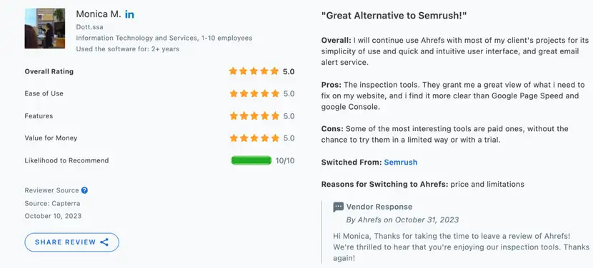 ahrefs review