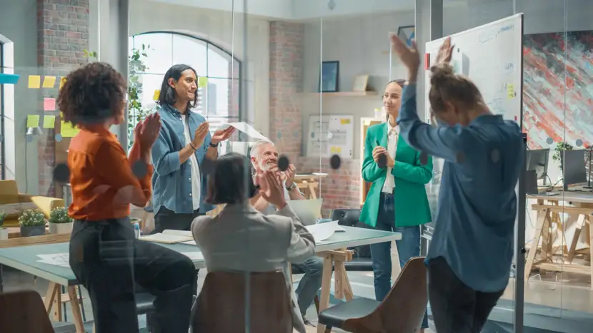 office celebrates new strategy