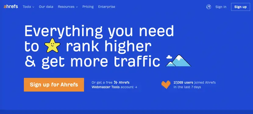 ahrefs software
