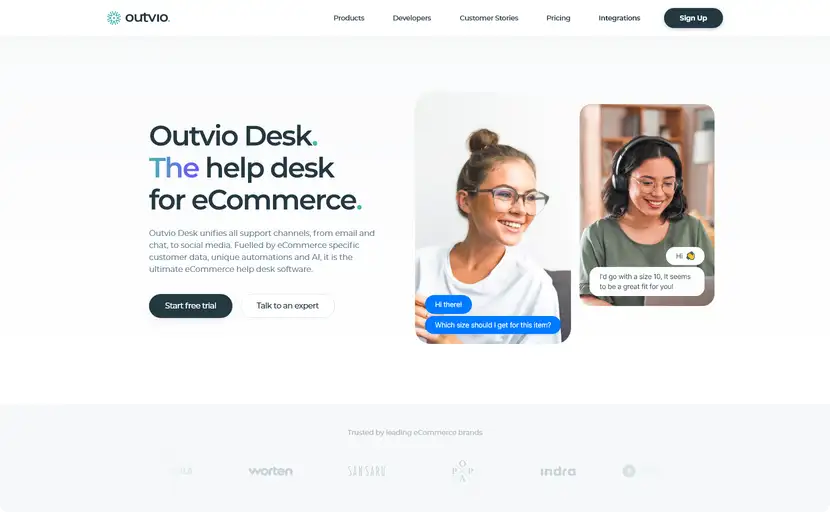 outvio desk, the best help desk for retail businesses
