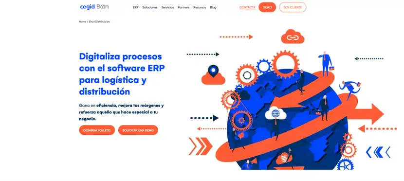 ekon plataforma de distribución