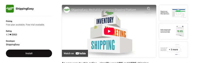 shipping easy, envios logistica y fulfillment para shopify