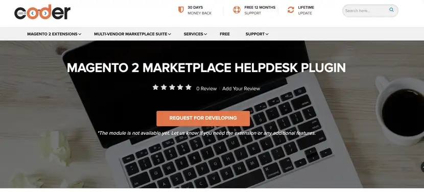 landofcoder softwar help desk for magento