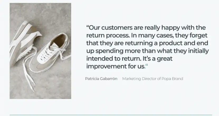 how popa ecommerce reduced returns in fashion industry