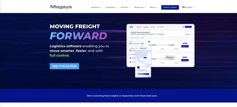 magaya 3pl software for returns and shipping management