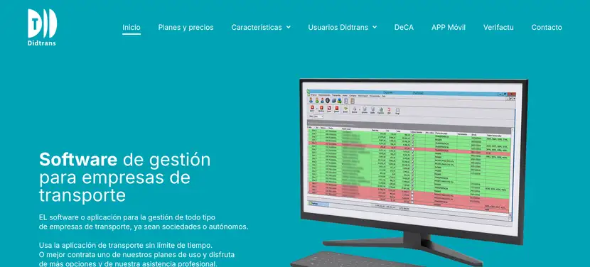 Didtrans, programa de gestión para empresas de transporte
