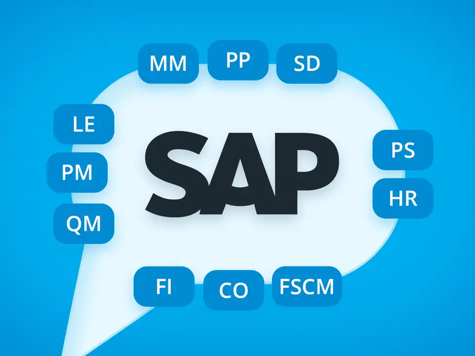 Liste von den besten SAP Module 